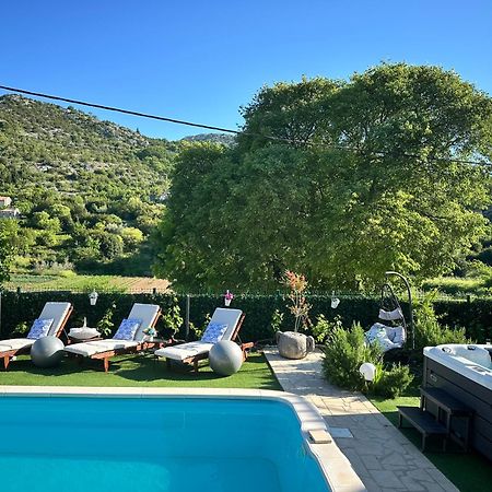 Villa Ivona With Swimming Pool And Jacuzzi Oslje 外观 照片