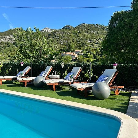 Villa Ivona With Swimming Pool And Jacuzzi Oslje 外观 照片
